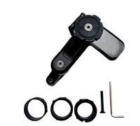 URAGER Supporto Navigatore Moto Supporto Manubrio Moto Attacco Manubrio Forcella Supporto PRO Supporto Telefono Smorzatore Vibrazioni Adattatori MAG Caricabatterie Wireless(Diy kit 22)