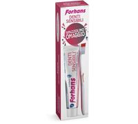 Uragme Forhans Dentifricio Sens+ con spazzolino, denti sensibili