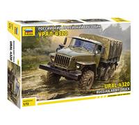 URAL-4320 Russian Army Truck 1:72 Plastic Model Kit ZVEZDA