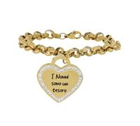 Urania Preziosi - BRACCIALE I NONNI SONO UN TESORO MM 21 IN ACCIAIO BRNON1203