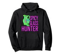 Uranium Glass Collector Spicy Glass Hunter Felpa con Cappuccio