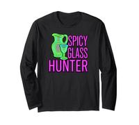 Uranium Glass Collector Spicy Glass Hunter Maglia a Manica