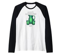 Uranium Glass Hunter Don't Manganese Me Funny Maglia con Maniche Raglan
