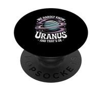 Urano "Sappiamo a malapena Urano" Pianeta misterioso Urano PopSockets PopGrip Adesivo