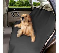 URAQT Coprisedile Posteriore Auto per Cani, 600D Oxford Impermeabile Coprisedile Posteriore Auto Cani, Antiscivolo e Antigraffio, 125cm x 145cm