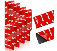 URAQT Nastro Biadesivo Extra Forte, 10 pcs Impermeabile Tampone Biadesivo,Realizzato in Nastro 3M vhb 5952,Nastro Adesivo di Montaggio Forte,Resistenza,Alle Alte Temperature,per Casa,Ufficio(50*25mm)