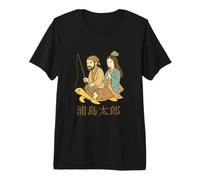 Urashima Taro Pescatore e la Principessa del Mare Maglietta Premium