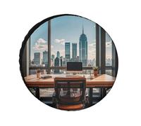 Urban Architecture - Copertura per ruota di scorta da 91,4 cm, accessori da viaggio, impermeabile, antipolvere, per camper, jeep, SUV, camper