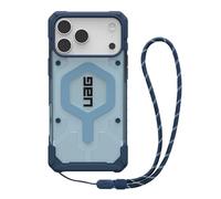 Urban Armor Gear Bundle Pathfinder MS Case/Cordino compatibile con Apple iPhone 17 Pro Max Custodia (Ricarica wireless/magnetica, Inclusa cinghia) blu/nero/grafite
