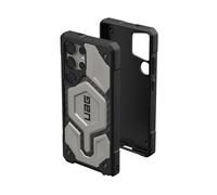 URBAN ARMOR GEAR Case Monarch Pro Samsung Galaxy S25 Ultra Custodia ( Anello magnetico, "Designed for Samsung" certificato, Ricarica wireless compatibile, 6m Protezione) titanio