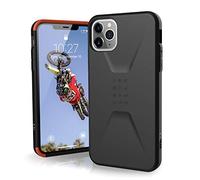 Urban Armor Gear Civilian Apple iPhone 11 Pro Max (6.5") Cover Protettiva Rugged Custodia (Compatibile Con il Qi Wireless, Ultra Slim Protezione Case, Antiurto) - nero