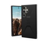 Urban Armor Gear Civilian Case Samsung Galaxy S24 Ultra Custodia [Designed for Samsung certificata, Ricarica wireless compatibile, Resistente alle cadute] nero