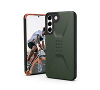 Urban Armor Gear Civilian Case Samsung Galaxy S22 Plus Custodia protettiva [Certificato ufficialmente Designed for Samsung, Ricarica wireless compatibile, Resistente agli urti] oliva