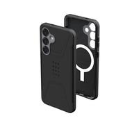 URBAN ARMOR GEAR Civilian Case Samsung Galaxy S25 Plus Custodia ("Designed for Samsung", Ricarica wireless compatibile, Resistente alle cadute) nero