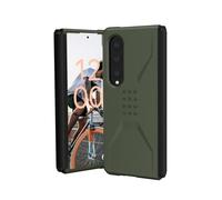 Urban Armor Gear Civilian Case Samsung Galaxy Z Fold 4 5G Custodia protettiva [Certificata ufficialmente Designed for Samsung, Ricarica wireless compatibile, Resistente agli urti] oliva