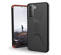 Urban Armor Gear Civilian Custodia protettiva per Samsung Galaxy S21+ (Plus) 5G (6,7") - (Cover compatibile ricarica wireless, Resistente alle cadute, Bumper ultra sottile) - nero
