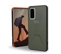 Urban Armor Gear Civilian Samsung Galaxy S20 (6.2") Cover Protettiva Rugged Custodia (Compatibile Con il Qi Wireless, Ultra Slim Protezione Case, Antiurto), Civilian - Verde Scuro