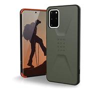 Urban Armor Gear Civilian Samsung Galaxy S20 Plus (6.7") Cover Protettiva Rugged Custodia (Compatibile Con il Qi Wireless, Ultra Slim Protezione Case, Antiurto) - Verde Scuro