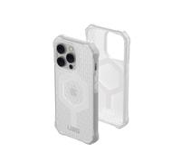 Urban Armor Gear Custodia Essential Armor compatibile Apple iPhone 14 Pro Custodia in silicone [Ricarica wireless/carica magnetica compatibile, Resistente agli urti] frosted ice