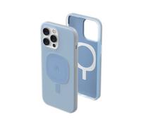 URBAN ARMOR GEAR Custodia Lucent 2.0 compatibile Apple iPhone 14 Pro Max, semitrasparente, protezione da cadute da 4,8 m, Anello magnetico, paraurti ultra sottile - cerulean (trasparente) Blue