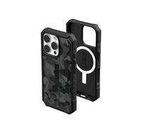 URBAN ARMOR GEAR Custodia Pathfinder MS compatibile con Apple iPhone 16 Pro Case (Ricarica wireless / magnetica compatibile, Protezione cadute secondo standard militaria) mezzanotte mimetica