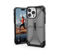 Urban Armor Gear Custodia Plasma compatibile con Apple iPhone 15 Pro Max [Cover compatibile con la ricarica wireless, Resistente agli urti, Bordi rialzati] ash (grigio trasparente)