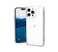 Urban Armor Gear Custodia Plyo compatibile Apple iPhone 14 Pro Max [Cover compatibile ricarica wireless, angoli morbidi in aria resistenti agli urti, bordi rialzati] ice (trasparente)
