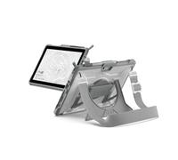 URBAN ARMOR GEAR Custodia Surface Go 3/2 | Perfetta aderenza | Cinturino da polso | Supporto pieghevole | Pellicola salvaschermo integrata | Certificato per uso medico