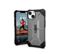 Urban Armor Gear Custodia UAG Plasma compatibile Apple iPhone 14 / iPhone 13 [Cover compatibile la ricarica wireless, Resistente agli urti, Bordo rialzato] grigio trasparente 114064113131