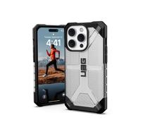 Urban Armor Gear Custodia UAG Plasma compatibile Apple iPhone 14 Pro [Cover compatibile la ricarica wireless, Resistente agli urti, Bordo rialzato] trasparente