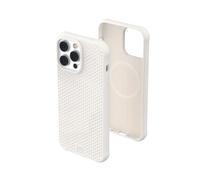 URBAN ARMOR GEAR Dot Case compatibile custodia Apple iPhone 14 Pro Max [Soft-Touch silicone, Ricarica wireless/magnetico compatibile, Protezione dalle cadute da 2,4 m] Marshmallow