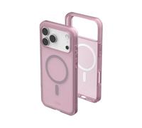 Urban Armor Gear Dot Case per Apple iPhone 17 Pro Max Custodia (Anello magnetico, angoli appiattiti, Ricarica wireless/magnetica, Protezione da cadute da 4,6 m) viola (trasparente)