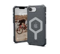 Urban Armor Gear Essential Armor MS Case compatibile Apple iPhone 16e Custodia (Ricarica wireless/magnetica ottimizzata, protezione da cadute da 4,6 m) cenere (grigio trasparente)