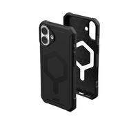 Urban Armor Gear Essential Armor MS Case compatibile con Apple iPhone 16 Plus (50% materiale riciclato, Ricarica wireless/magnetica ottimizzata, 4,6m protezione) nero