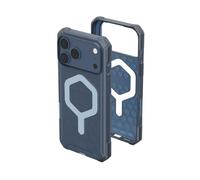 Urban Armor Gear Essential Armor MS Case compatibile con Apple iPhone 17 Pro Max Custodia (Ricarica wireless/magnetica ottimizzata, Protezione da cadute da 4,6 m) blu nuvola