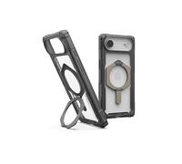 Urban Armor Gear Plasma XTE Case per Apple iPhone Air Kickstand Custodia (Ricarica wireless/magnetica, Apribile, Protezione da cadute da 6 metri) cenere/titanio