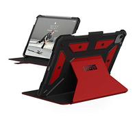 Urban Armor Gear Metropolis Custodia per Apple iPad Air 4 10,9" (2020 / 4a Gen) / iPad Pro 11' (2020 & 2018) Cover [Apple Pencil 2 compatibile, Funzione di Stand-Up, Copertura Robusto] rosso - folio