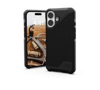 URBAN ARMOR GEAR Metropolis LT COVER MAGSAFE per Apple iPhone 16, Nero