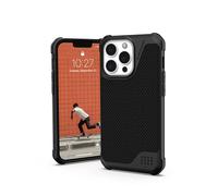 Urban Armor Gear Metropolis LT Custodia compatibile con Apple iPhone 13 Pro [Protezione standard militare contro le cadute, Compatibile con la ricarica wireless (Qi), Resistente agli urti] kevlar nero