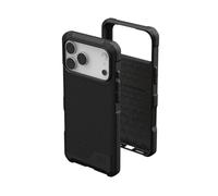 Urban Armor Gear Metropolis LT MS Case compatibile con Apple iPhone 17 Pro Max Custodia (Protezione dalle cadute di livello militare, Ricarica wireless (Qi) / magnetica) nero kevlar