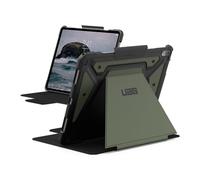 URBAN ARMOR GEAR Metropolis SE Case Apple iPad Air 13 (M2 / 2024) Custodia (Funzione Wake / Sleep, Supporto per Apple Pencil / Logitech Crayon, Funzione stand) oliva