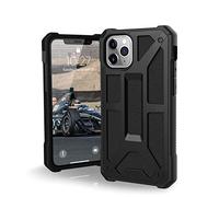 Urban Armor Gear Monarch Apple iPhone 11 Pro (5.8") Cover Protettiva Rugged Custodia (Compatibile Con il Qi Wireless, Ultra Slim Protezione Case, Antiurto, Cuoio) - nero