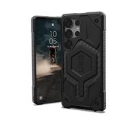 URBAN ARMOR GEAR Monarch Case Samsung Galaxy S25 Ultra Custodia ("Designed for Samsung", Ricarica wireless compatibile, 6m Protezione standard militari) carbon fiber