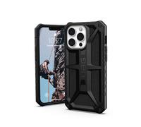 Urban Armor Gear Monarch custodia protettiva compatibile con Apple iPhone 13 Pro [Compatibile con la ricarica wireless, Protezione militare standard a 5 strati, Bordo rialzato] nero