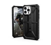 Urban Armor Gear Monarch custodia protettiva compatibile con Apple iPhone 13 Pro Max [Compatibile con la ricarica wireless, Protezione militare standard a 5 strati, Bordo rialzato] carbon fiber