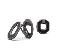 URBAN ARMOR GEAR Monarch Mag2 Doppio anello magnetico/supporto con supporto per custodie magnetiche (ruotabile a 360 gradi, può essere impostato in formato verticale e orizzontale, doppio magnete fort