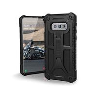 Urban Armor Gear Monarch per Samsung Galaxy S10e Custodia Protettiva Cover con Standard Militare Americano Case [Compatibile con Il Qi Wireless, Pelle] - Nero