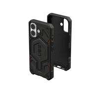 Urban Armor Gear Monarch Pro Case compatibile con Apple iPhone 17 Custodia (Ricarica wireless/magnetica, Protezione a 5 strati) nero kevlar