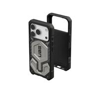 Urban Armor Gear Monarch Pro Case compatibile con Apple iPhone 17 Pro Custodia (Ricarica wireless/carica magnetica, Protezione a 5 strati) titanio