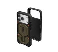 Urban Armor Gear Monarch Pro Case compatibile con Apple iPhone 17 Pro Custodia (Ricarica wireless/magnetica, Protezione a 5 strati) verde kevlar